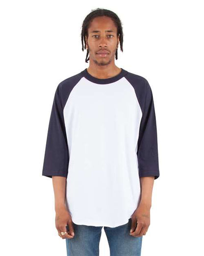 Unisex Three-Quarter Sleeve Raglan T-Shirt SHRAG