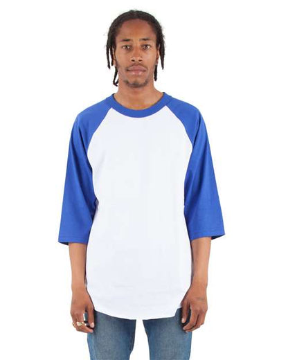 Unisex Three-Quarter Sleeve Raglan T-Shirt SHRAG