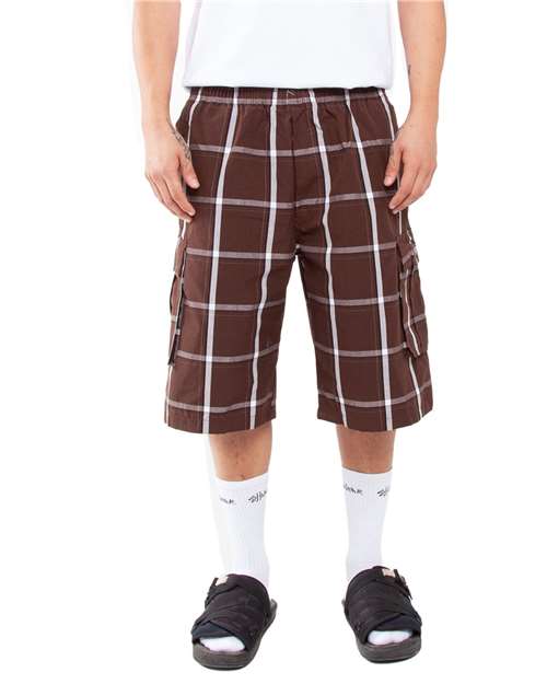 Unisex Plaid Shorts SHSP