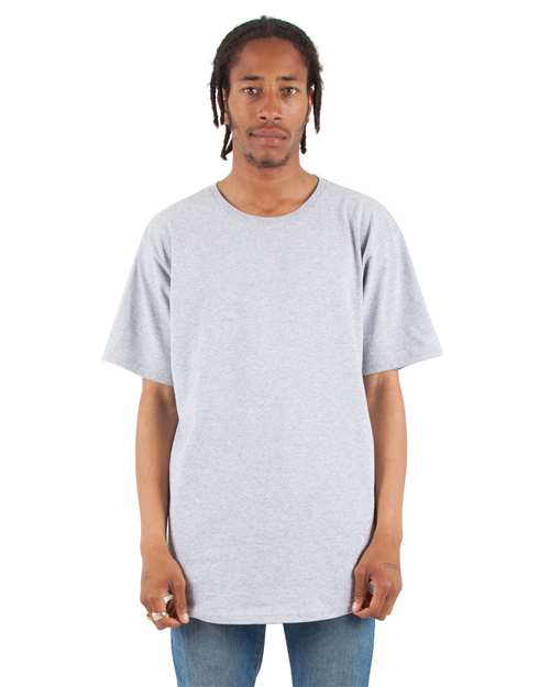 Unisex Curved Hem Long T-Shirt SHCLT