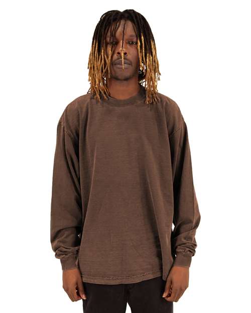 Men's Garment-Dyed Long Sleeve T-Shirt SHGDLS