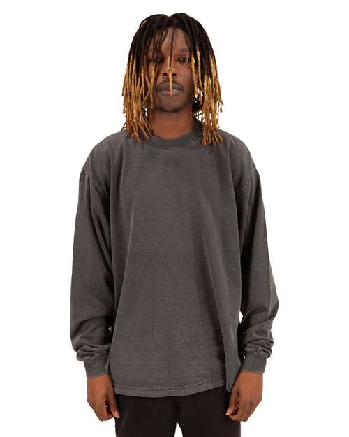 Men's Garment-Dyed Long Sleeve T-Shirt SHGDLS