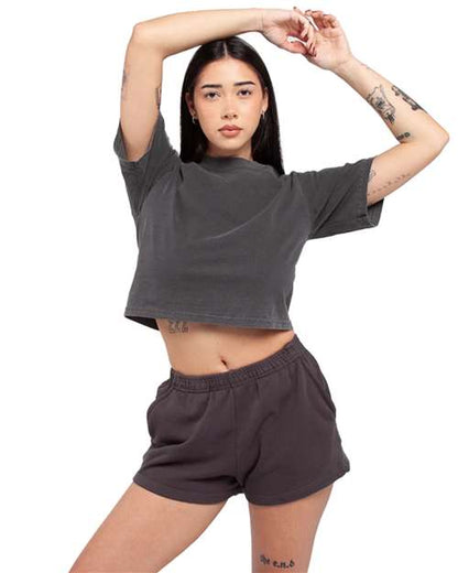 Women's Garment-Dye Crop T-Shirt SHGDC