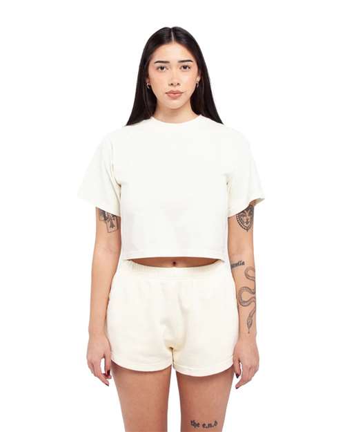 Women's Garment-Dye Crop T-Shirt SHGDC