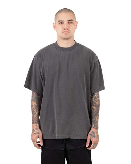 Men's Garment-Dyed Reverse T-Shirt SHGRS