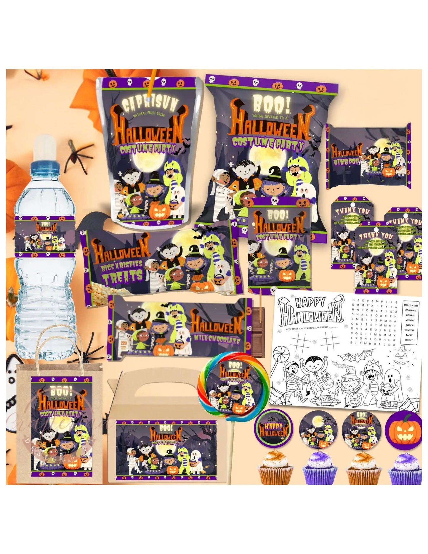 Halloween Costume Party Favors