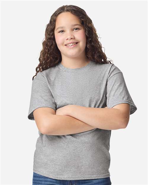 Youth Light Cotton T-Shirt - L