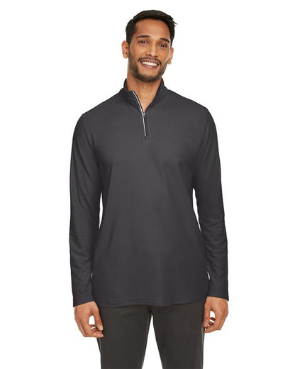 Men's Fusion ChromaSoftâ„¢ Pique Quarter-Zip Pullover