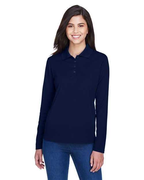 Women's Pinnacle Performance Long Sleeve PiquÃ© Polo