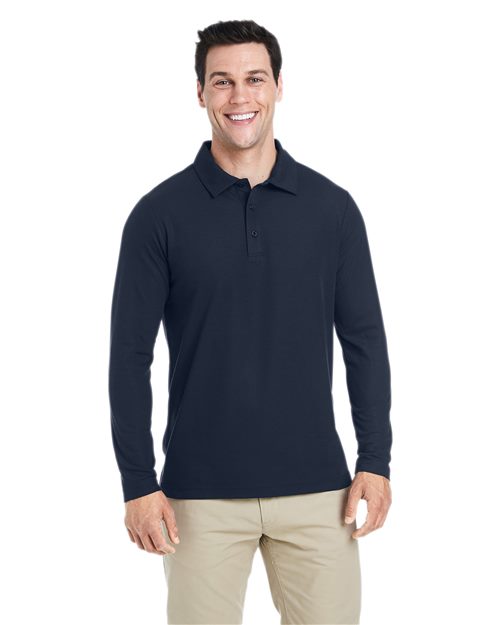 Men's Fusion ChromaSoftâ„¢ Long Sleeve Pique Polo