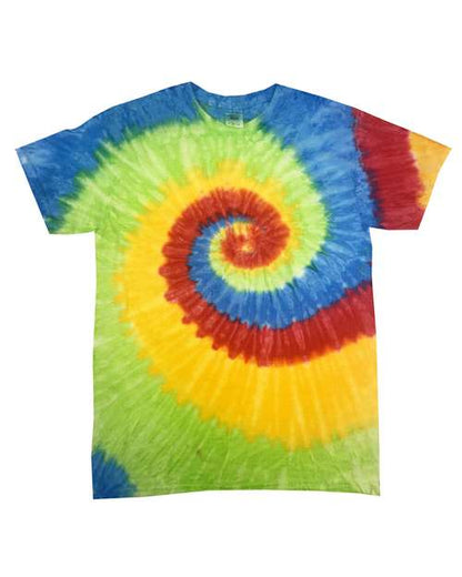 Youth Multi-Color Tie-Dyed T-Shirt CD1000Y