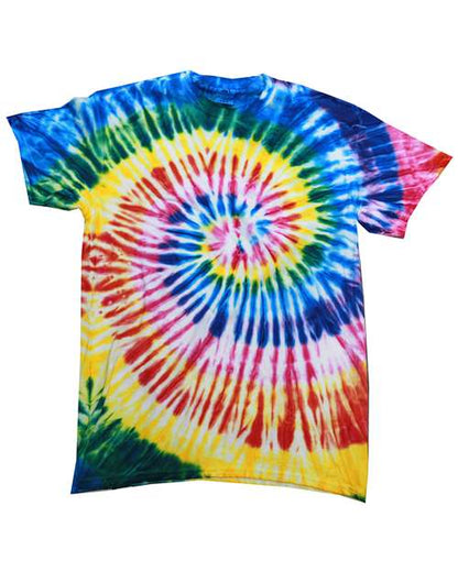 Youth Multi-Color Tie-Dyed T-Shirt CD1000Y