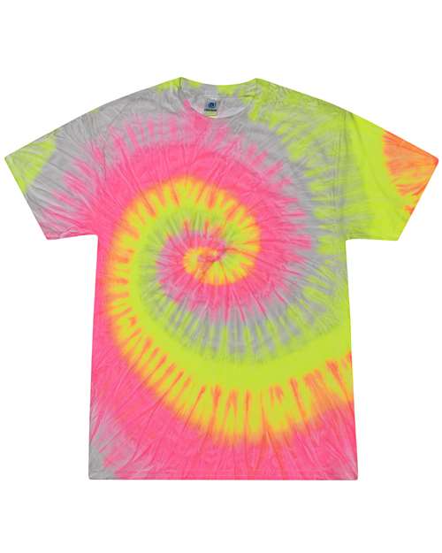 Youth Multi-Color Tie-Dyed T-Shirt CD1000Y