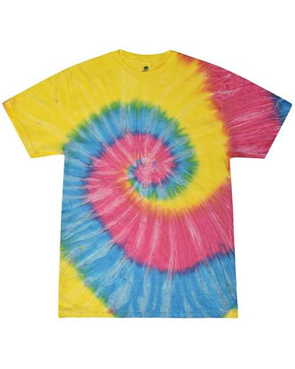 Youth Multi-Color Tie-Dyed T-Shirt CD1000Y