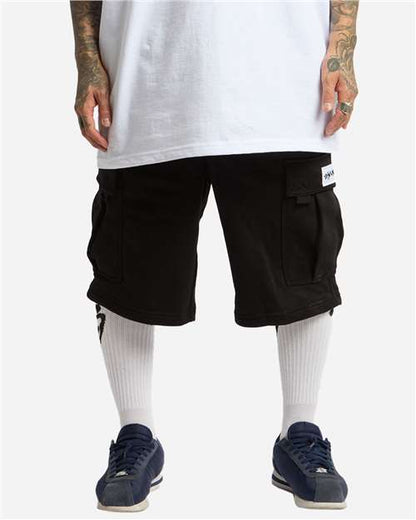 Men's Fleece Cargo Shorts SHFCS