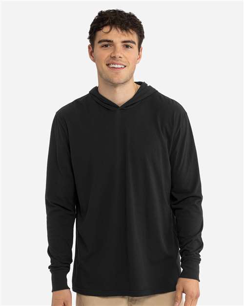 Unisex CVC Hoodie Long Sleeve T-Shirt 6221