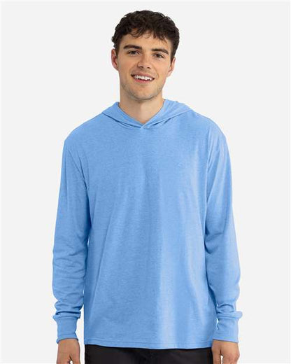 Unisex CVC Hoodie Long Sleeve T-Shirt 6221