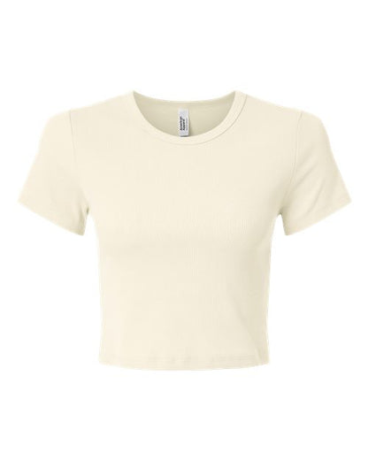 Women's Baby Rib Cropped Tee BR210