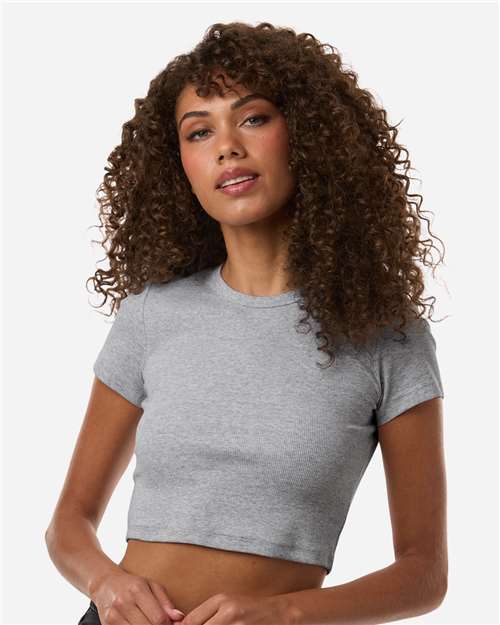 Women's Baby Rib Cropped Tee BR210