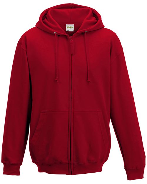 Unisex Midweight College Full-Zip Hooded Sweatshirt JHA050