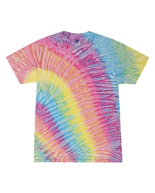 Youth Multi-Color Tie-Dyed T-Shirt CD1000Y