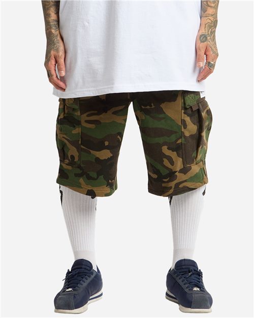 Men's Fleece Cargo Shorts SHFCS