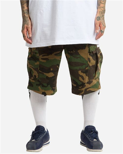 Men's Fleece Cargo Shorts SHFCS