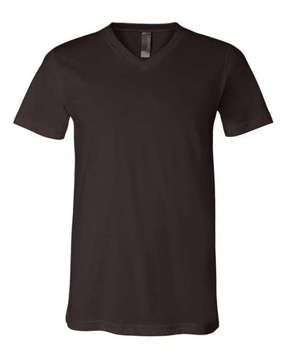 Unisex Jersey V-Neck Tee - XS