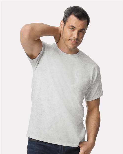 Unisex Ultra CottonÂ® Pocket T-Shirt - L