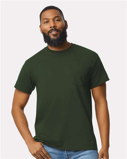 Unisex Ultra CottonÂ® Pocket T-Shirt - L