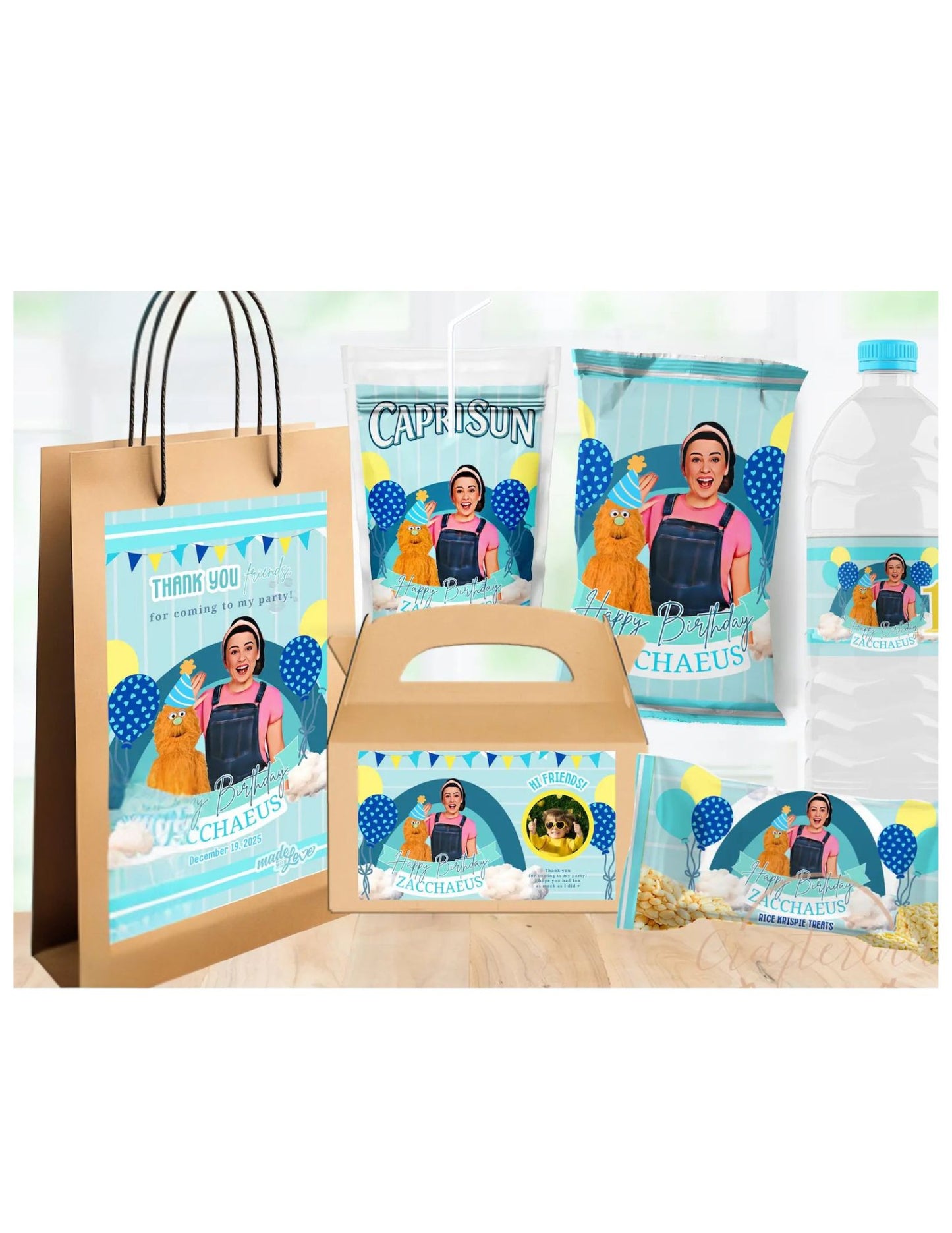 Ms. Rachel Birthday Party Favors