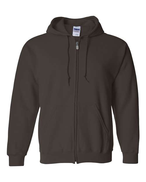Unisex Heavy Blendâ„¢ Full-Zip Hooded Sweatshirt - L