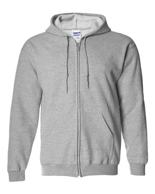 Unisex Heavy Blendâ„¢ Full-Zip Hooded Sweatshirt - L