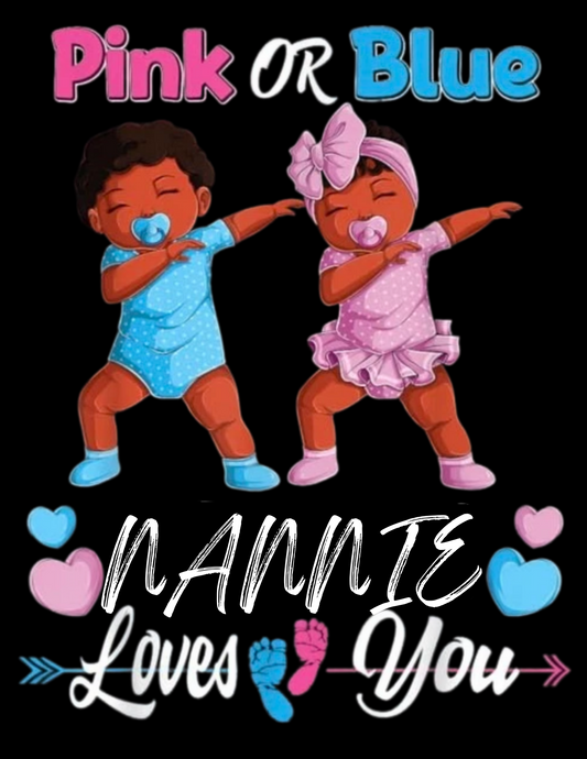 Pink or Blue Gender Reveal Canva Design