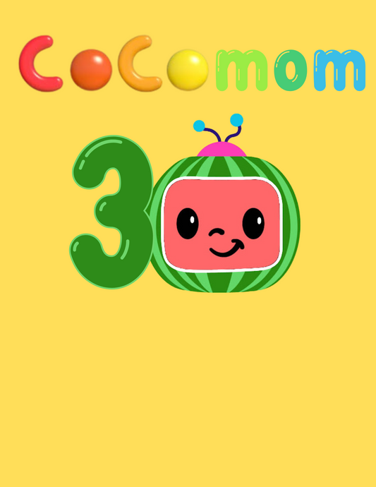 Cocomelon Birthday Canva Design