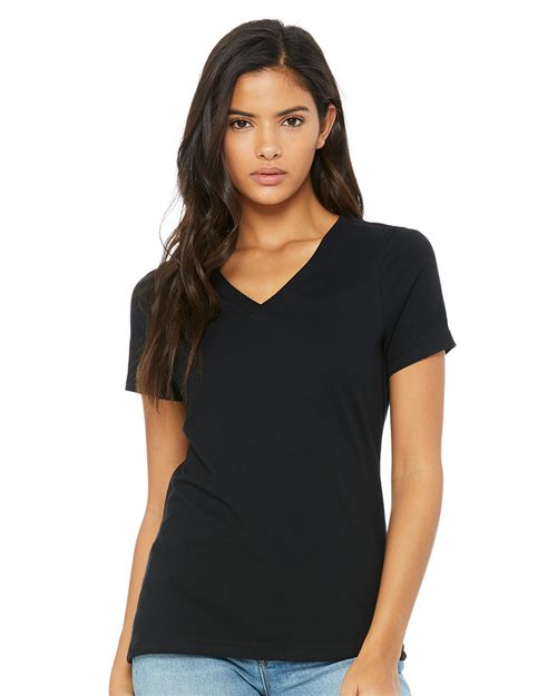 Womenâ€™s Relaxed Jersey V-Neck Tee
