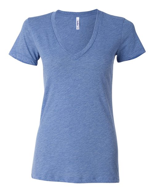 Womenâ€™s Triblend Deep V-Neck Tee