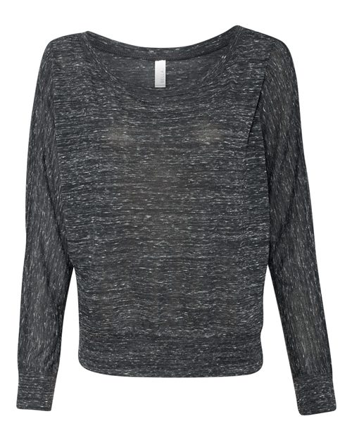 Womenâ€™s Flowy Off Shoulder Long Sleeve Tee