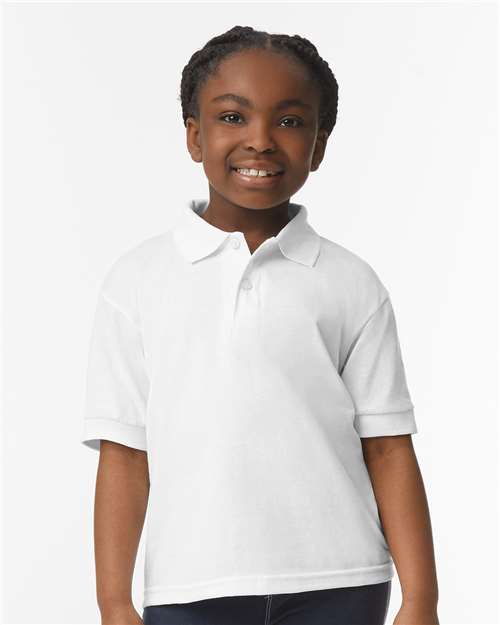 Youth DryBlendÂ® Jersey Polo