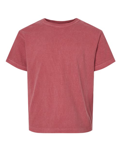 Youth Garment-Dyed Heavyweight T-Shirt - L