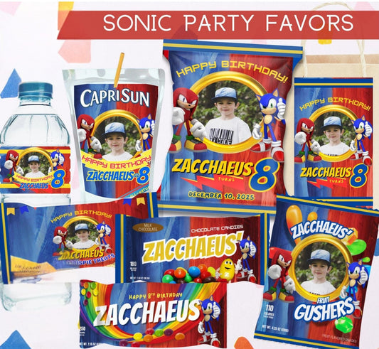 Sonic Party Favors