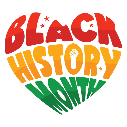 Black History Month DTF Print