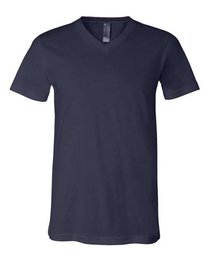 Unisex Jersey V-Neck Tee - XS