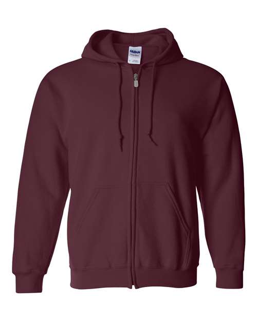 Unisex Heavy Blendâ„¢ Full-Zip Hooded Sweatshirt - L