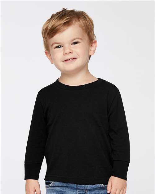 Toddler Cotton Jersey Long Sleeve Tee 3311