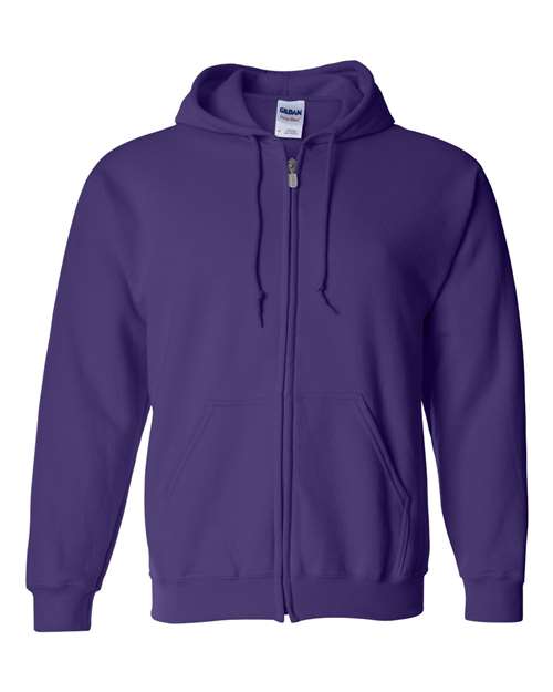 Unisex Heavy Blendâ„¢ Full-Zip Hooded Sweatshirt - L