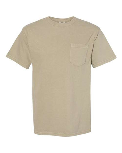 Unisex Garment-Dyed Heavyweight Pocket T-Shirt 6030