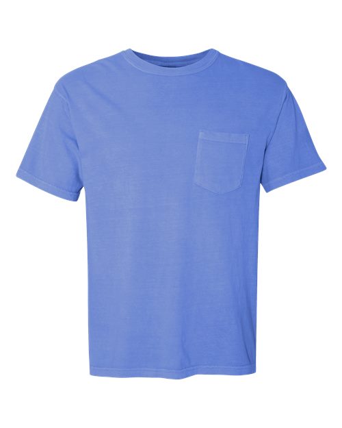 Unisex Garment-Dyed Heavyweight Pocket T-Shirt 6030