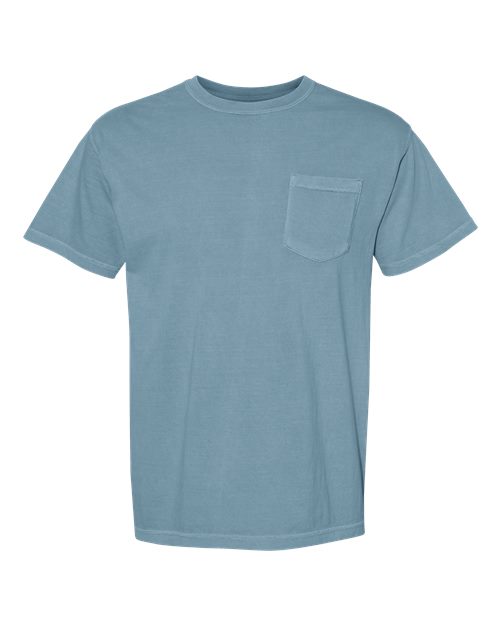 Unisex Garment-Dyed Heavyweight Pocket T-Shirt 6030