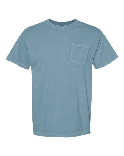 Unisex Garment-Dyed Heavyweight Pocket T-Shirt 6030